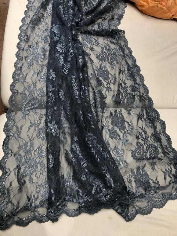 Virgina inspired lace saree