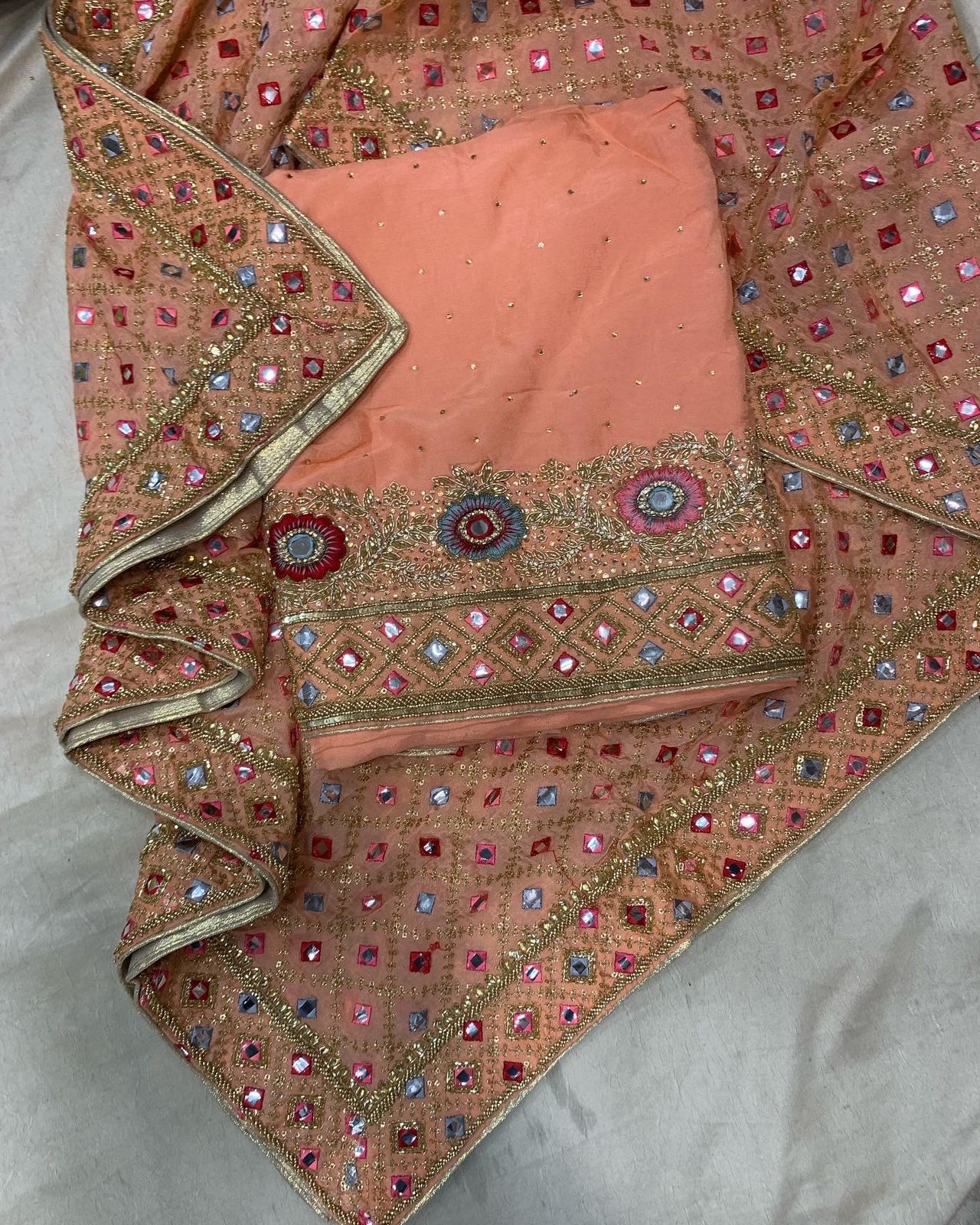 Punjabi salwarsuit - Saffronfashionindia