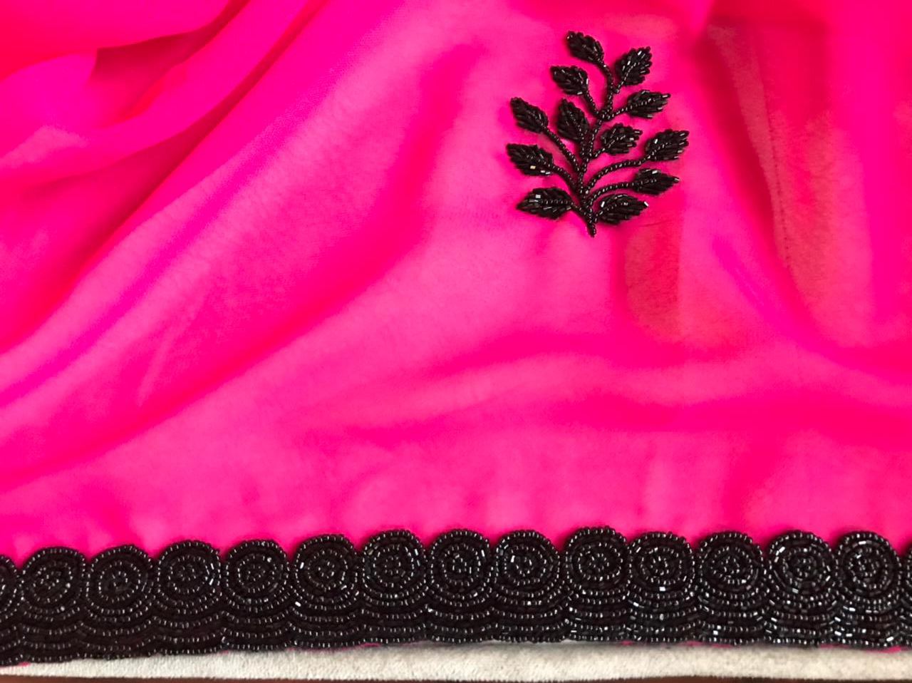 Swag designer saree - Saffronfashionindia