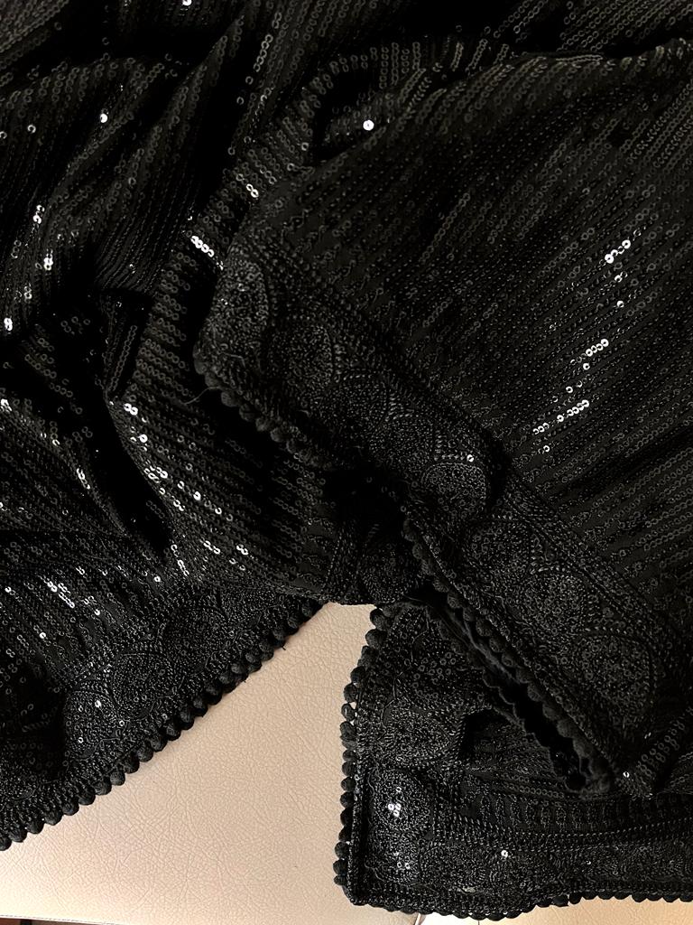 Lipika sequence partywear sari - Saffronfashionindia