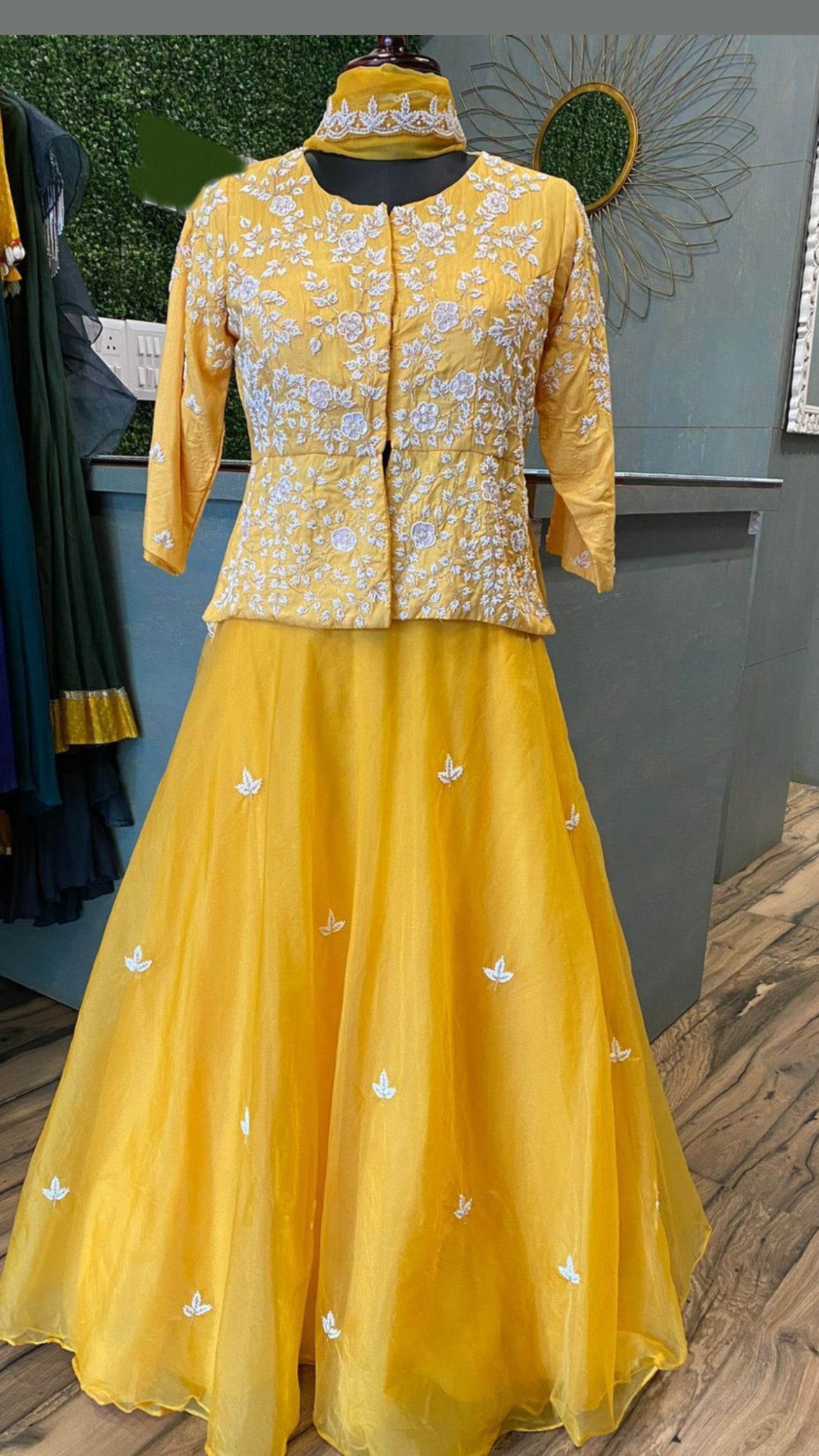 Dolashi peplum indowestern dress - Saffronfashionindia