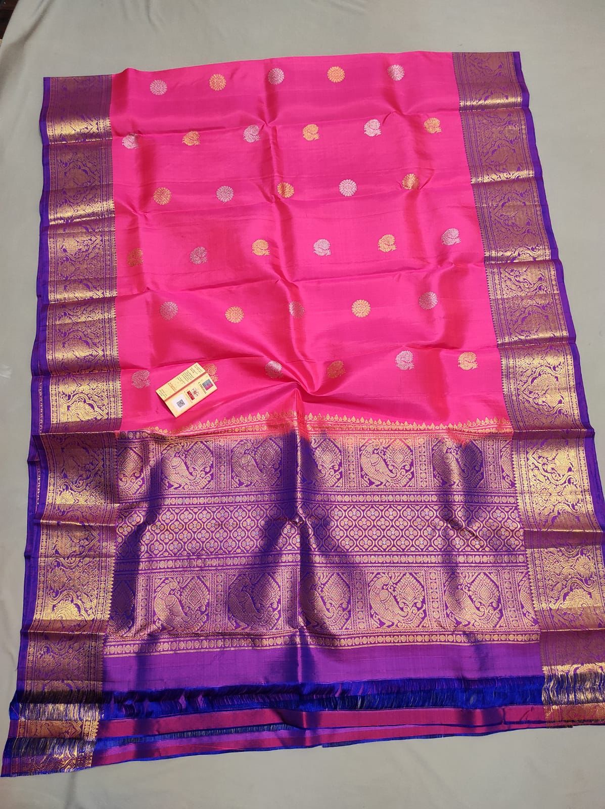 Kanchipuram dupatta - Saffronfashionindia