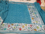 Tussar handloom saree