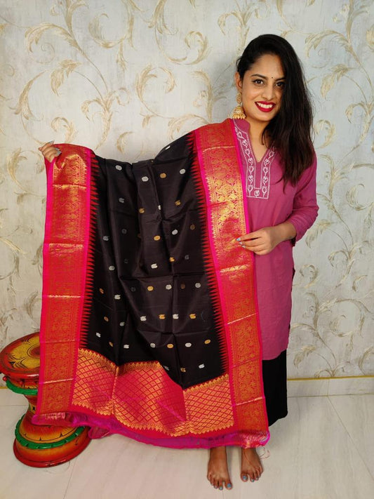 Gadwal dupatta - Saffronfashionindia
