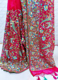 Gorgette Parsi inspired saree