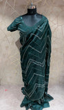 Victorian inspired saree