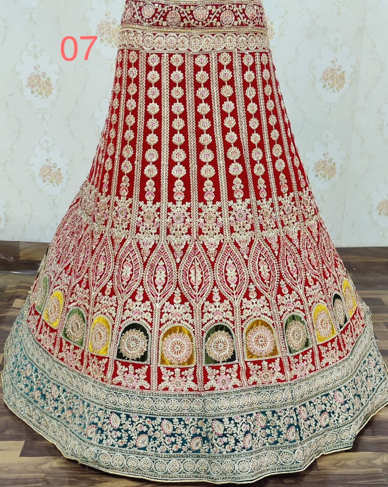 Walima Indian Pakistani Lehangas - Saffronfashionindia