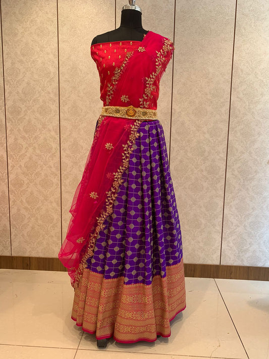 Kivik lehanga choli - Saffronfashionindia