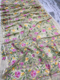 Tantuj muslin jamdani saree