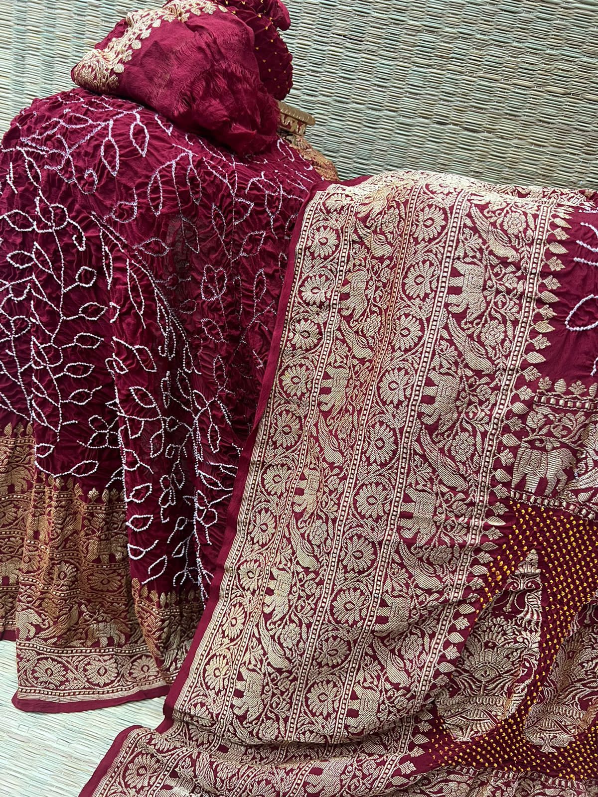 Handloom traditional zari exclusive saree - Saffronfashionindia