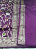 Shejadi Katan saree