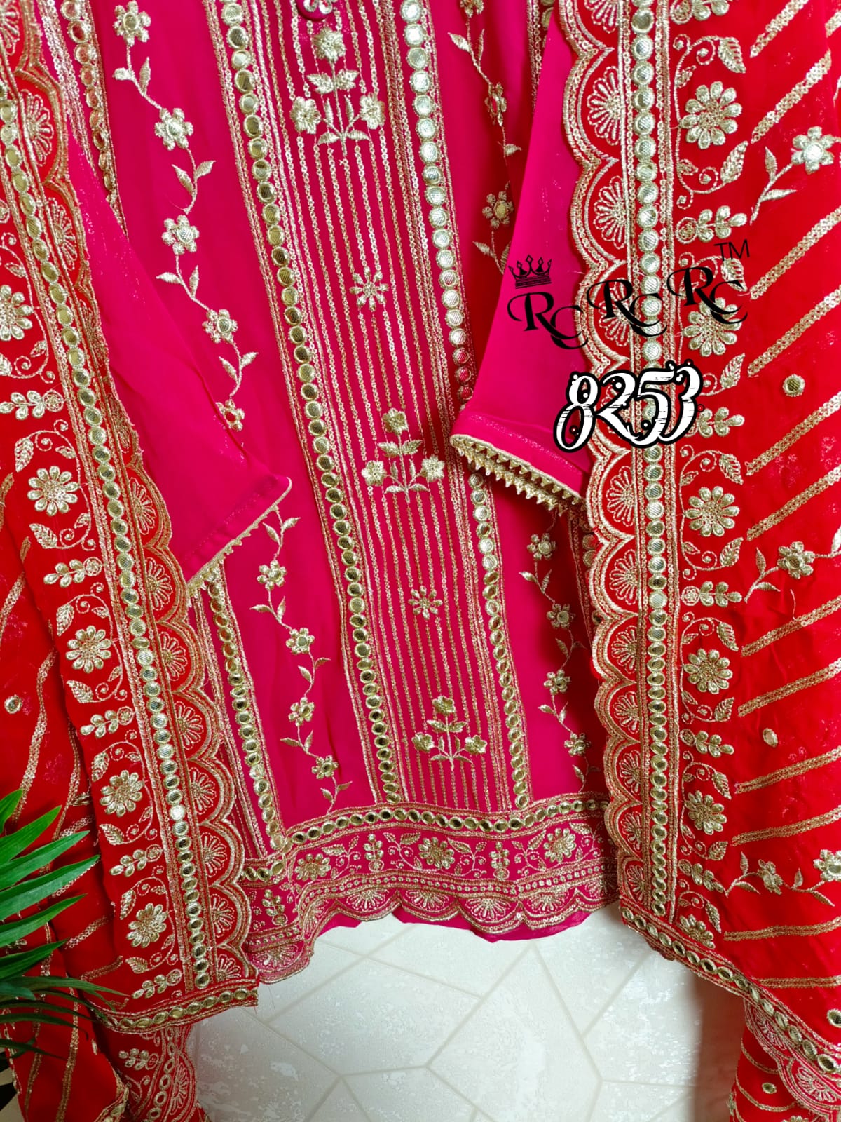 Wedding inspired lehanga set - Saffronfashionindia