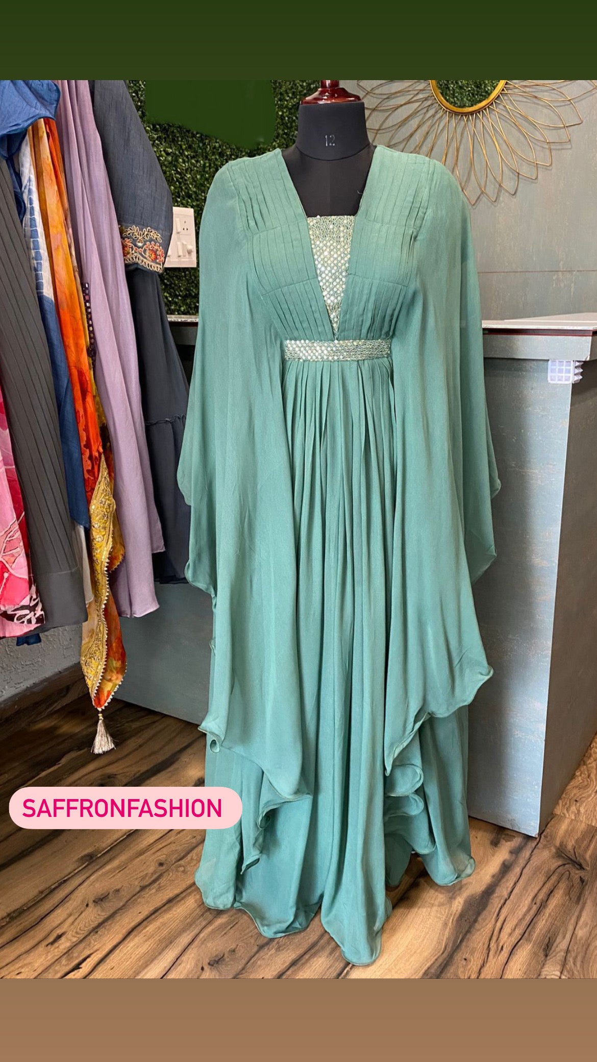 Kaftan beautiful dress - Saffronfashionindia