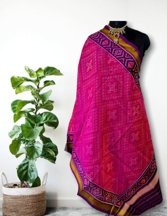 Patola dupatta - Saffronfashionindia