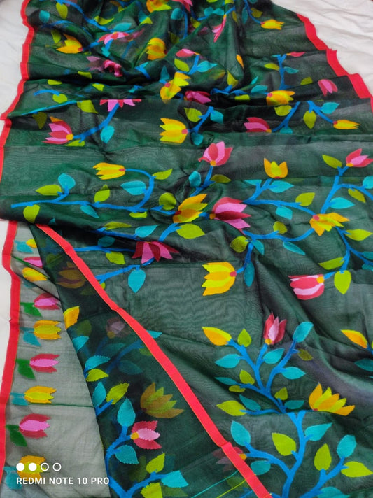 Kivisha tantuj saree - Saffronfashionindia