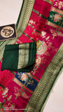 Timara Moonga Banarsi saree