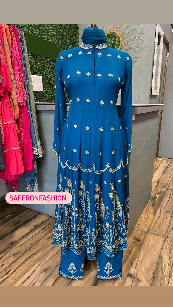 Numisha gorgette Indian dress