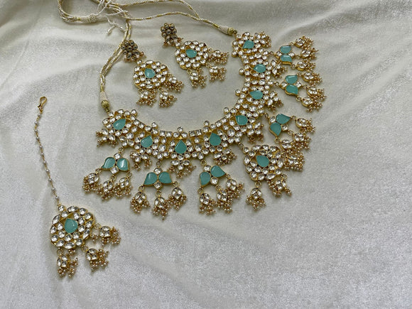 Afraza bridal necklace set