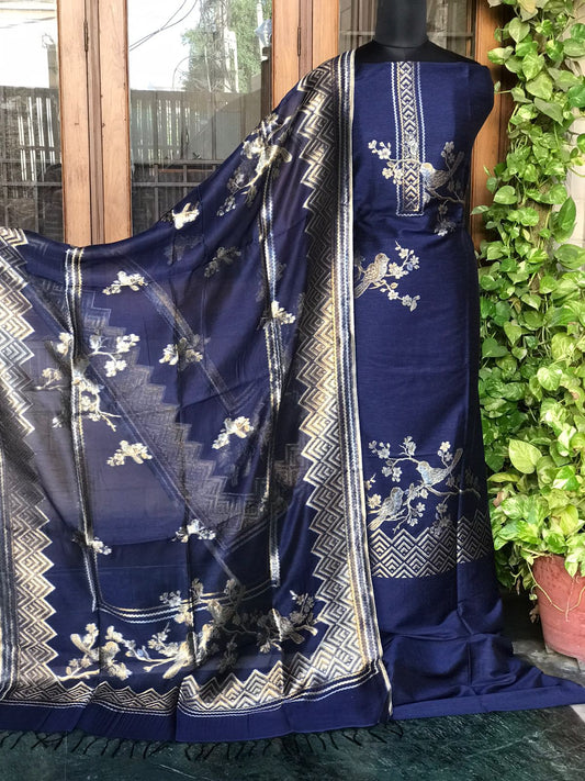 Royalty blue salwarsuit - Saffronfashionindia