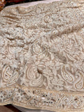 Mahira gorgette Chikankari saree