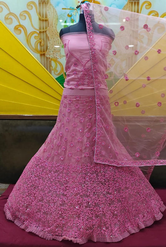 Susan stylish reception lehanga choli - Saffronfashionindia