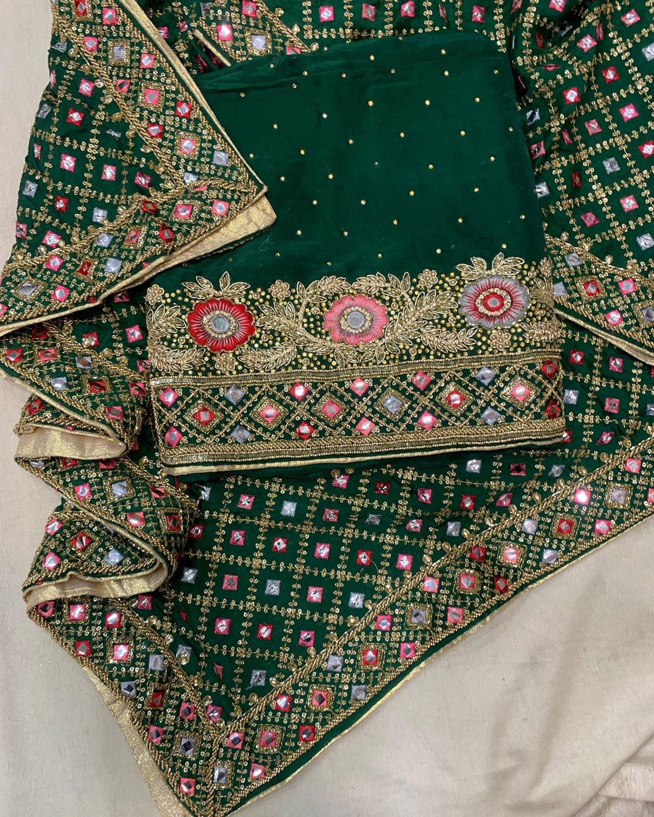 Punjabi salwarsuit - Saffronfashionindia