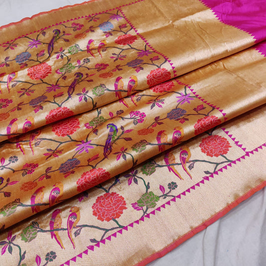 Handloom kadua dupatta - Saffronfashionindia