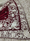 Gulband Parsi gara saree