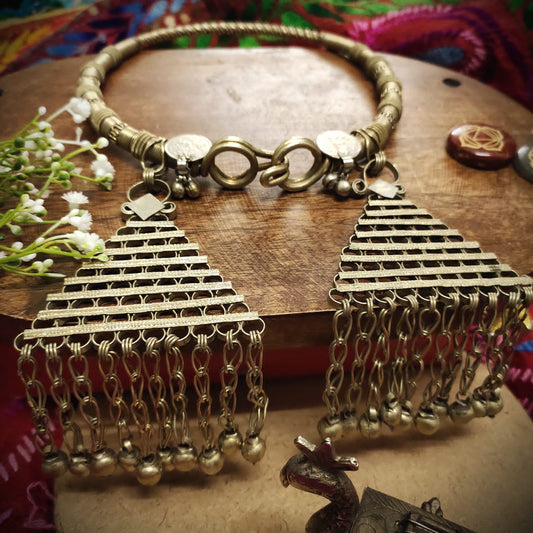 Vintage tribal hasli - Saffronfashionindia