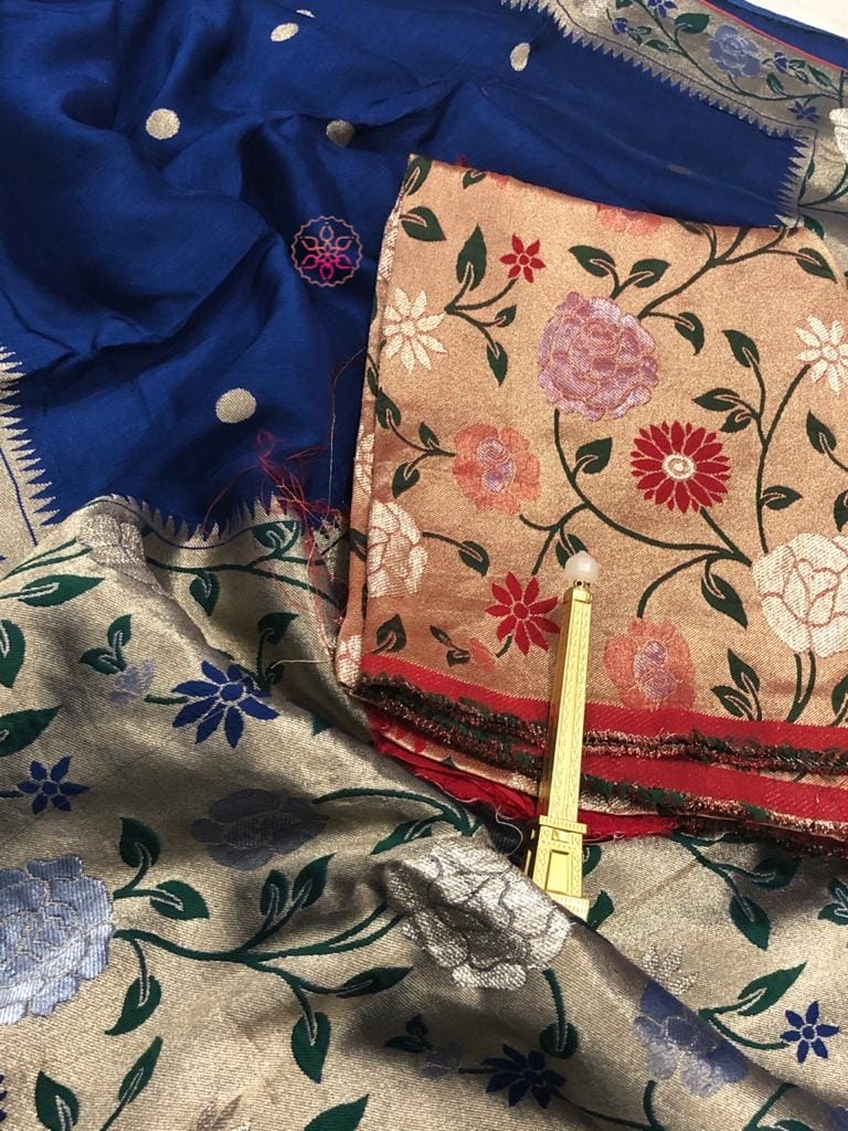 Banarsi bridal saree - Saffronfashionindia