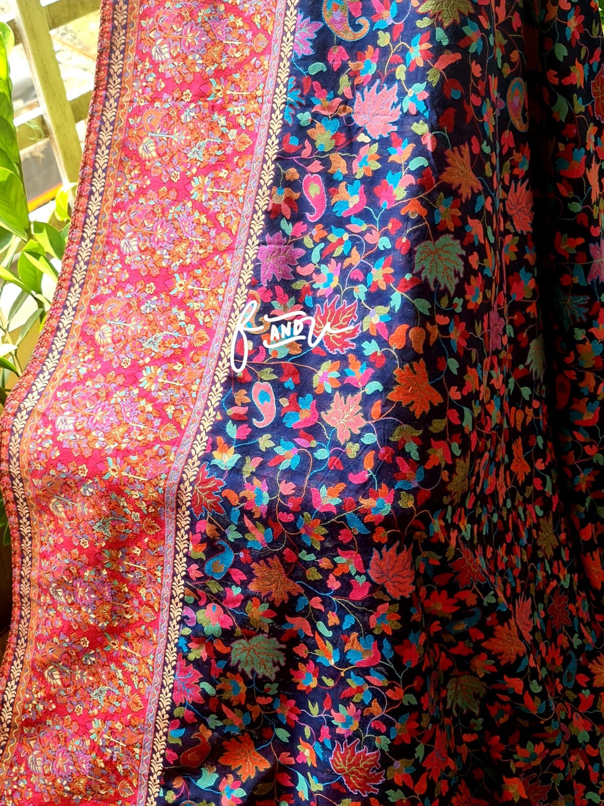 Teal Kani Silk Saree – Pia Ka Ghar