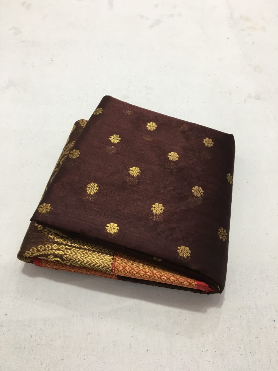 Noorjaha pattu Chanderi saree - Saffronfashionindia
