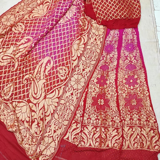 Rangrezia lehanga choli - Saffronfashionindia