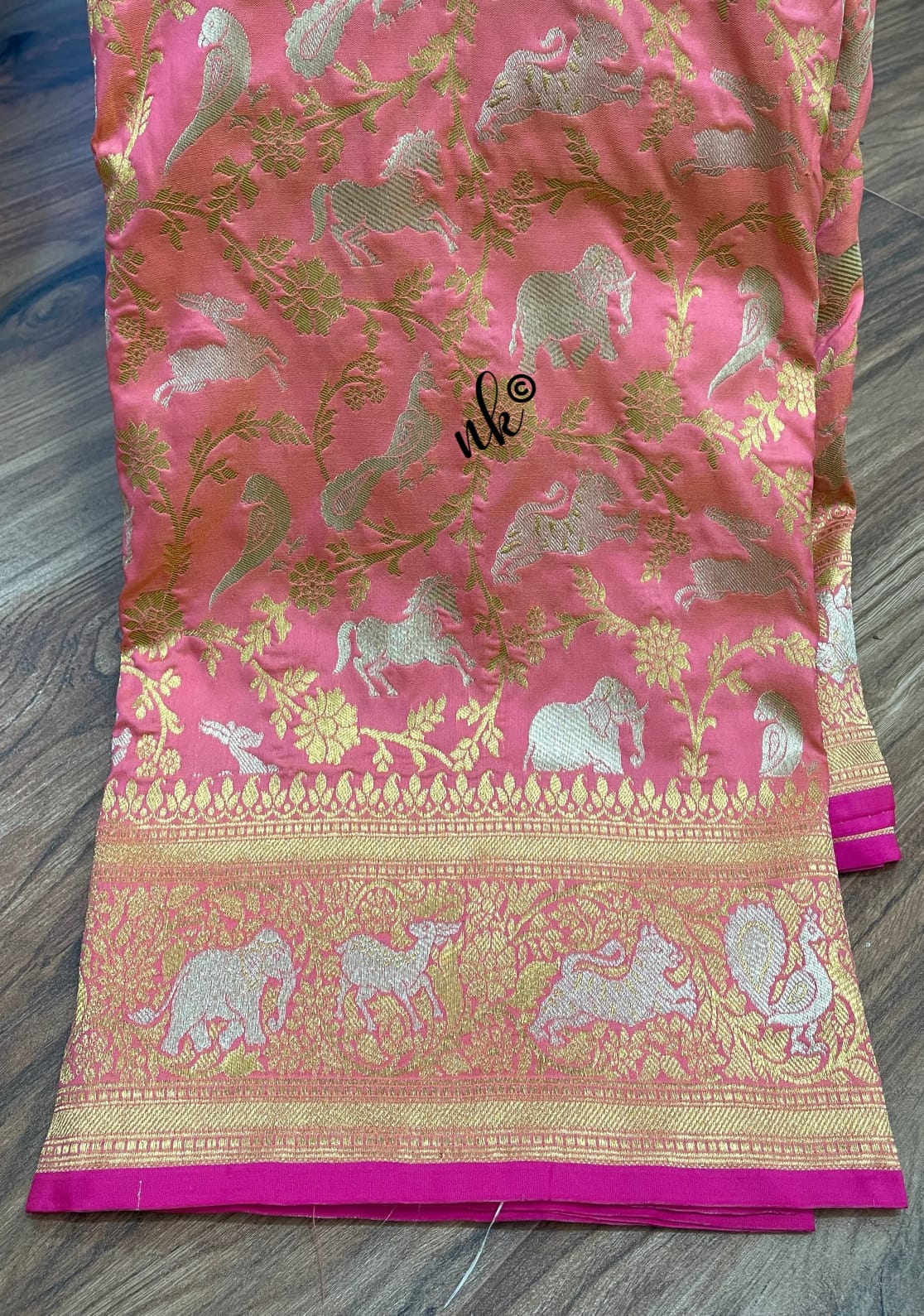 Shikhara inspired Banarsi saree - Saffronfashionindia