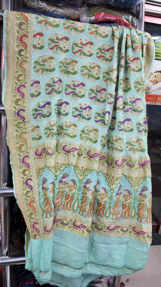 Radhe patola dupatta - Saffronfashionindia