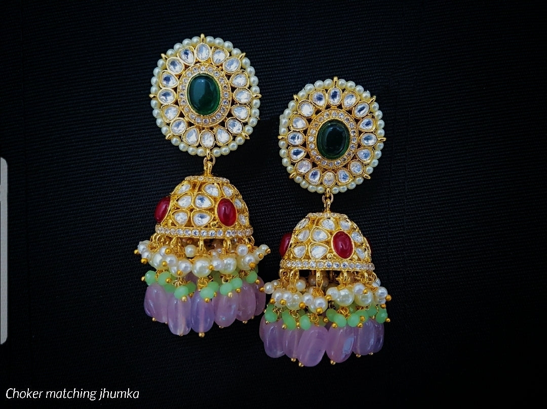 Rihvaz choker set - Saffronfashionindia