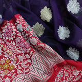 Shantana handwoven kadwa saree
