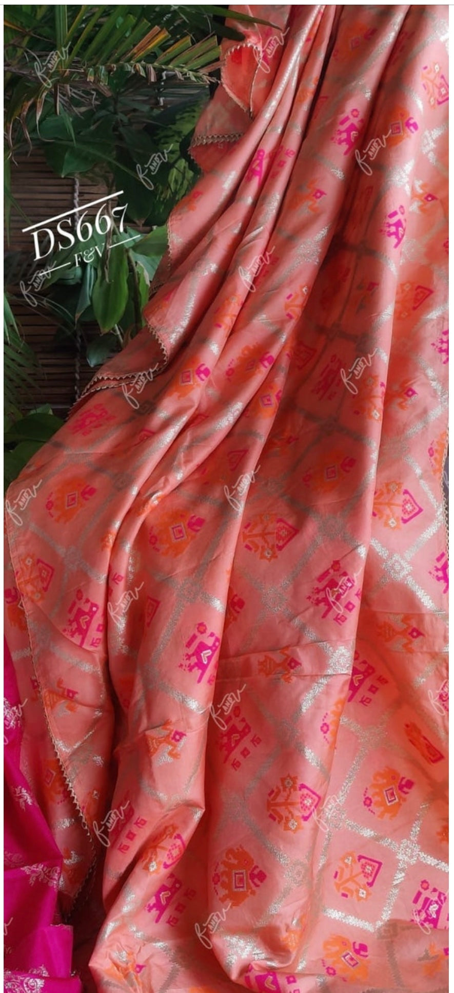 Executive saree/Munga saree/Indian sari - Saffronfashionindia