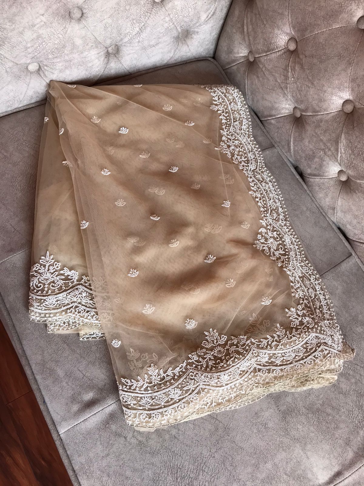 Posh luxe saree - Saffronfashionindia