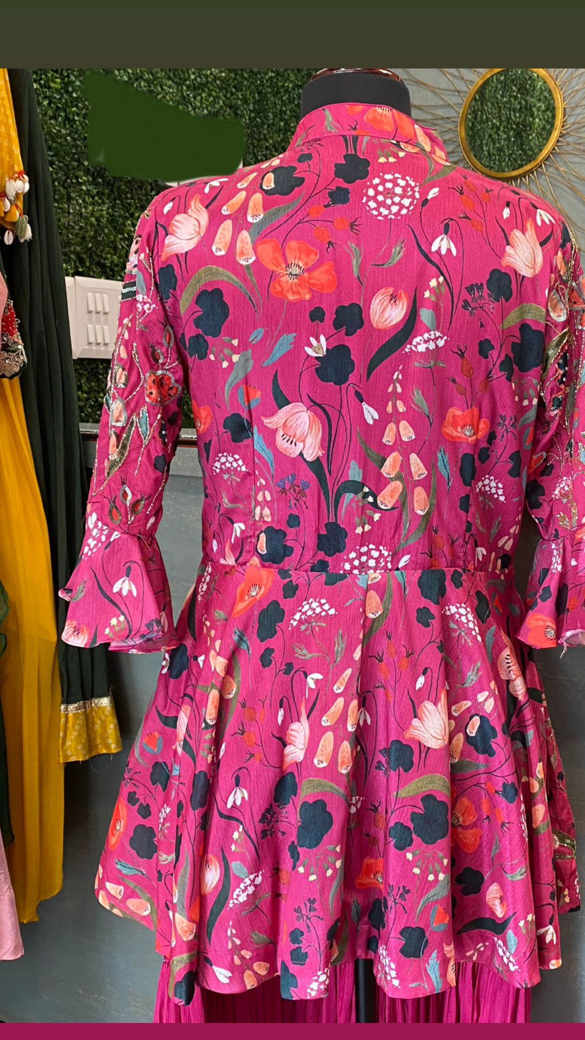 Vanika peplum dress - Saffronfashionindia