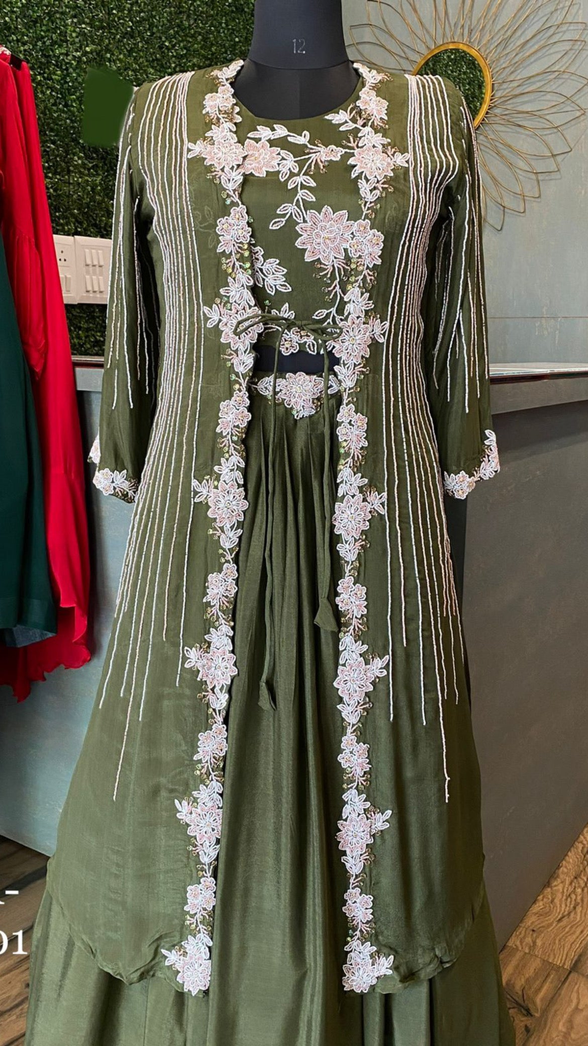 Rodri indowestern dress - Saffronfashionindia