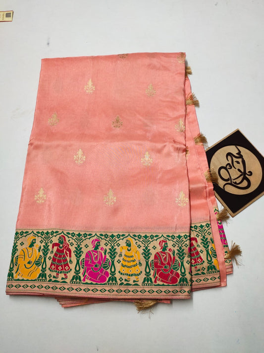 Gandhir banarsi moonga saree - Saffronfashionindia