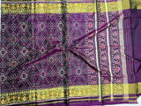 Traditional silk patola saree