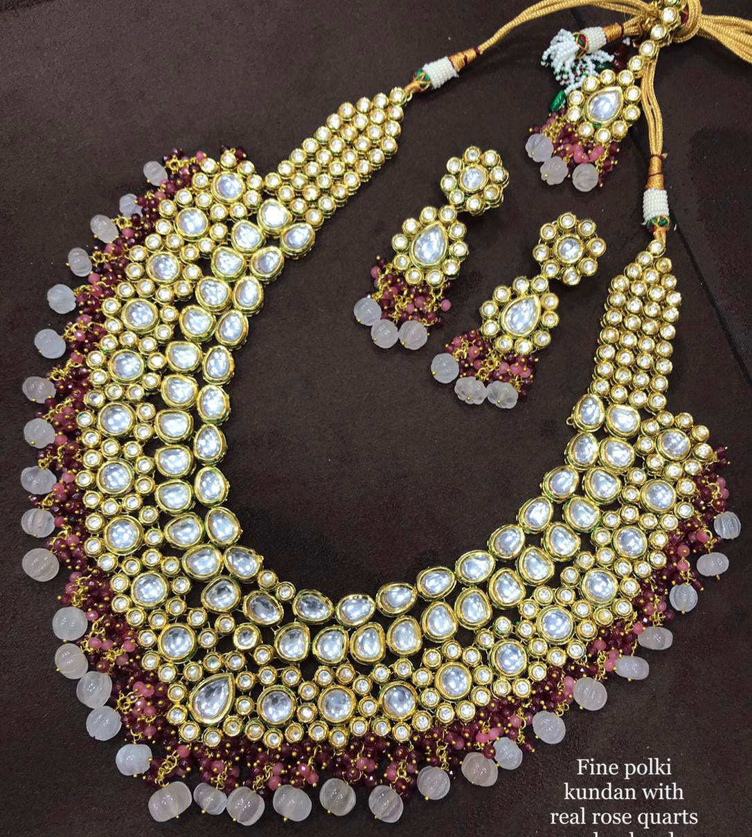 Mughal inspired bridal necklace - Saffronfashionindia