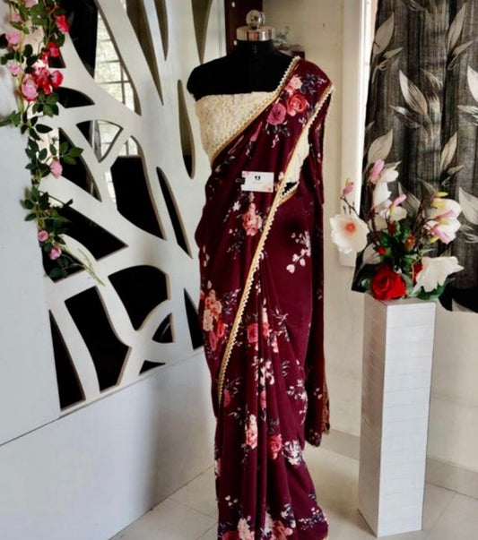 Vernicia saree - Saffronfashionindia