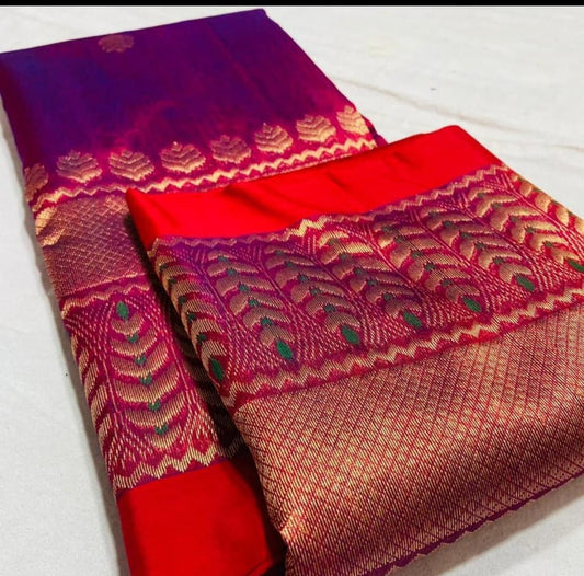 Rimi Chanderi saree - Saffronfashionindia