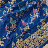 Royalty handwoven Katan saree
