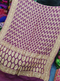 Rimili gorgette dupatta/bandhej dupatta