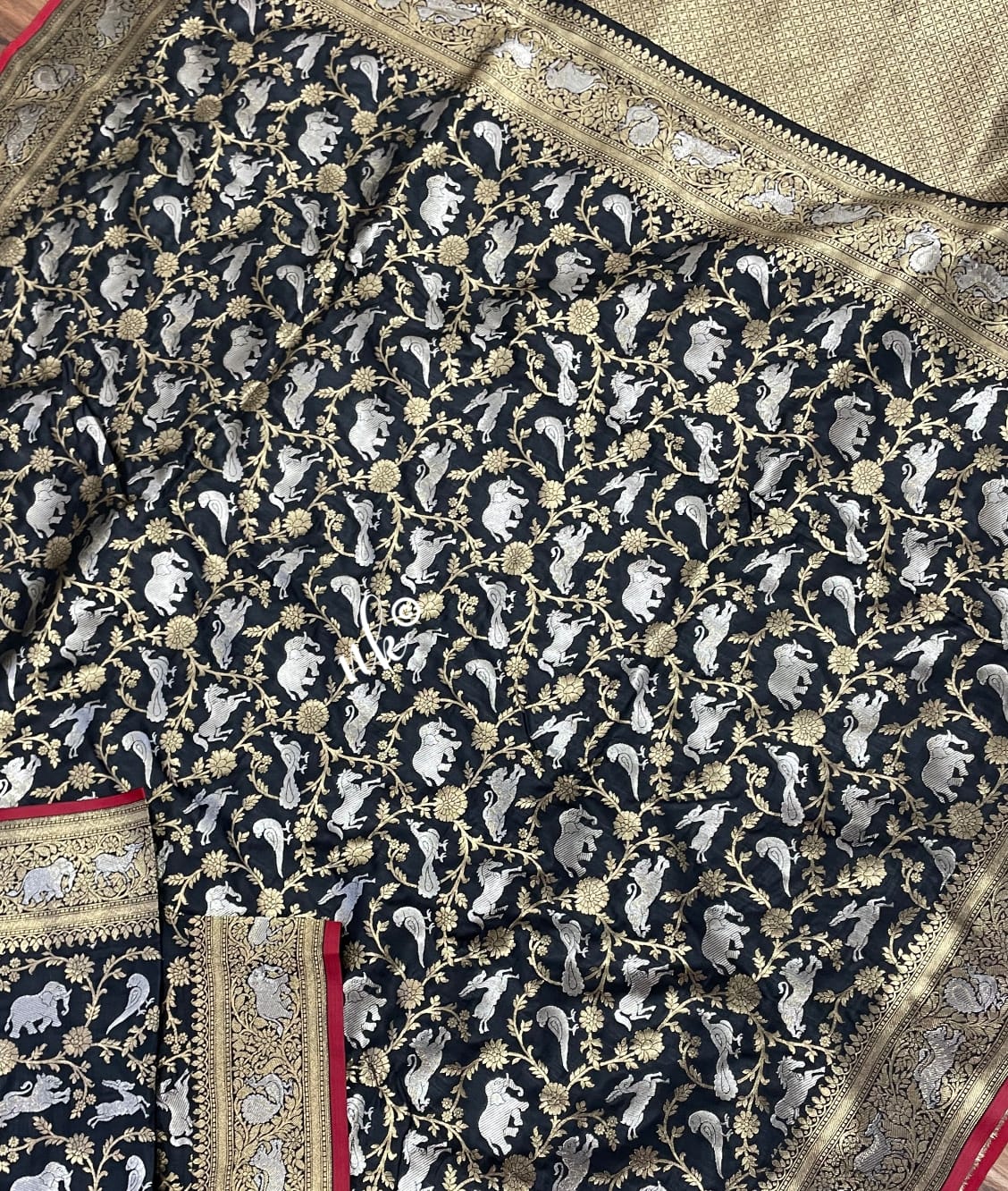 Shikhara inspired Banarsi saree - Saffronfashionindia