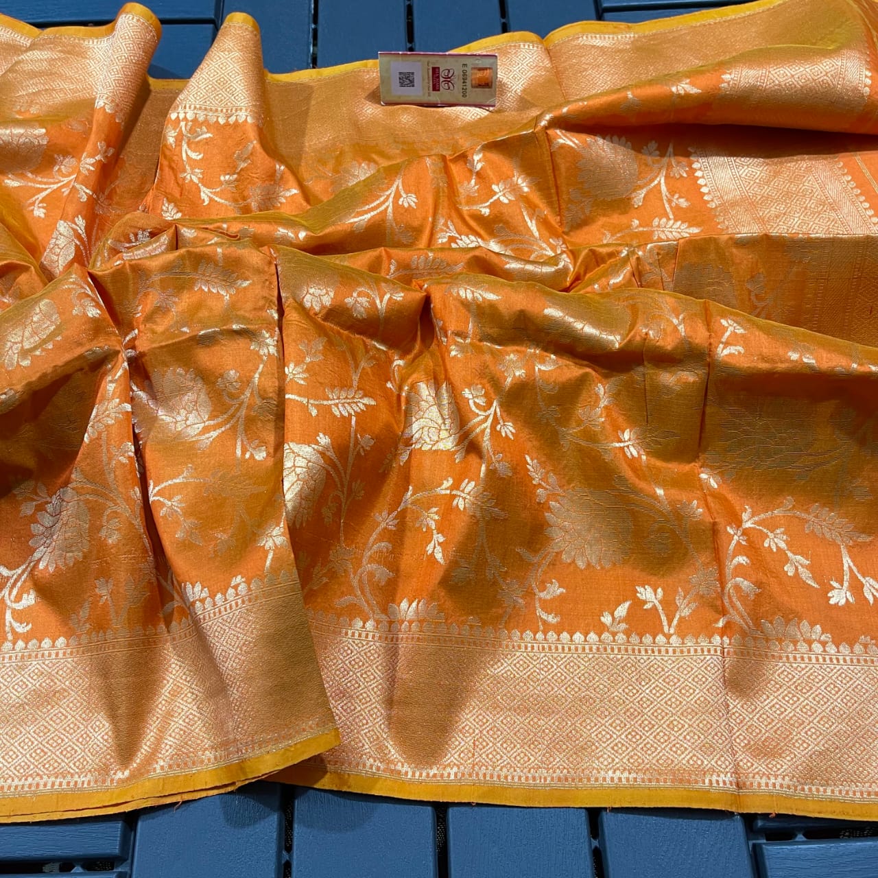 Banarsi antique zari dupatta - Saffronfashionindia